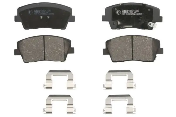 Bremžu uzliku kompl., Disku bremzes ABE