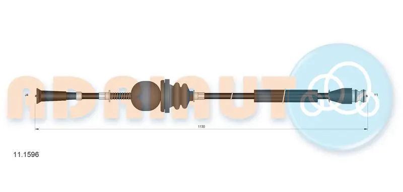 Speedometer Cable ADRIAUTO 111596