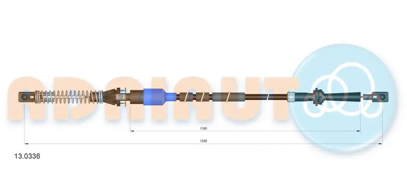 Accelerator Cable ADRIAUTO 130336