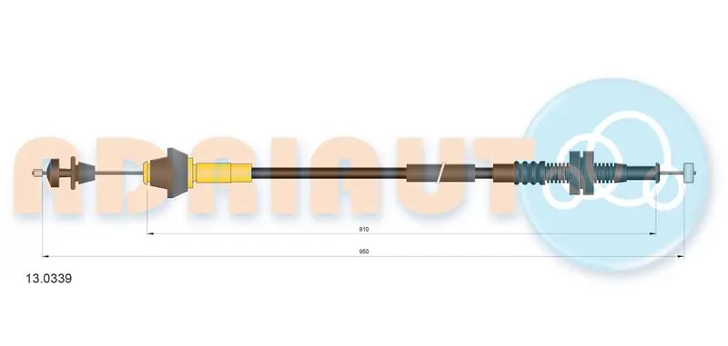 Akseleratora trose ADRIAUTO 130339
