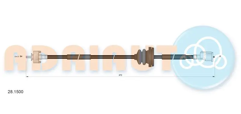 Spidometra trose ADRIAUTO 281500