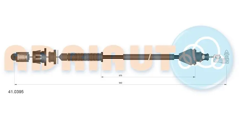Accelerator Cable ADRIAUTO 410395