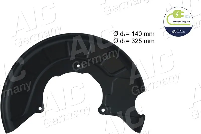 Splash Guard, brake disc AIC 54846