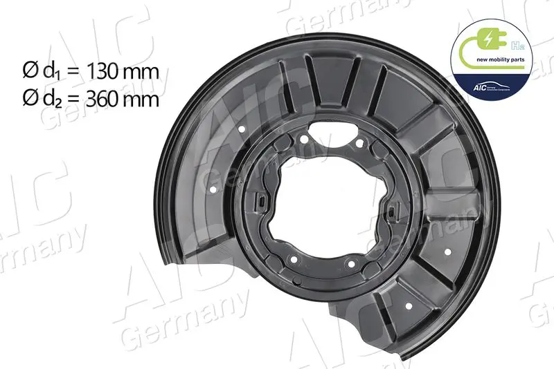 Splash Guard, brake disc AIC 55101