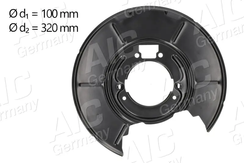 Splash Guard, brake disc AIC 55498