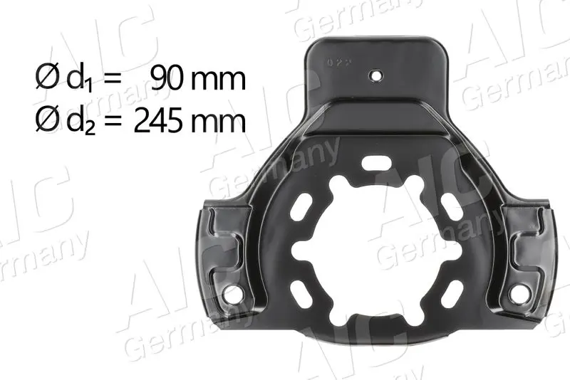 Splash Guard, brake disc AIC 55500