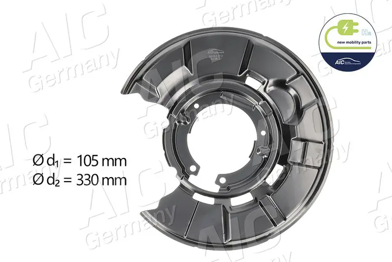 Splash Guard, brake disc AIC 55751