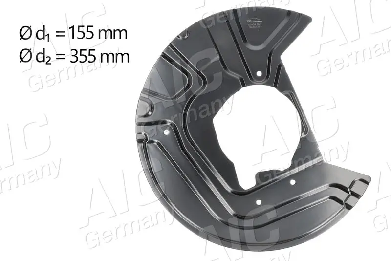 Splash Guard, brake disc AIC 55909