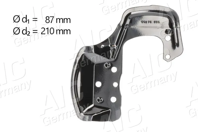 Splash Guard, brake disc AIC 55974