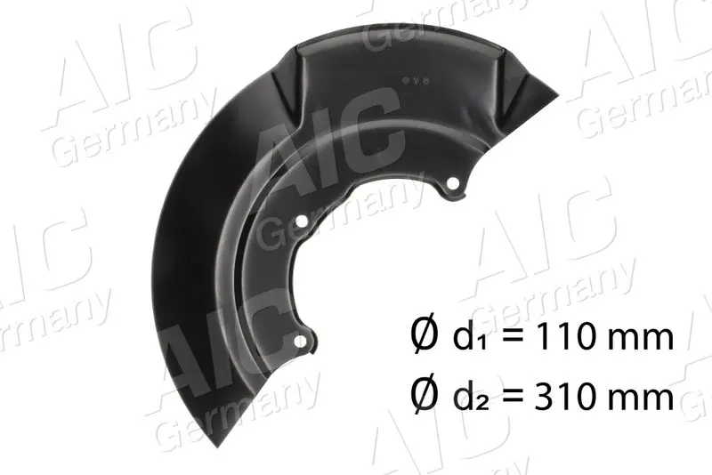 Splash Guard, brake disc AIC 56017