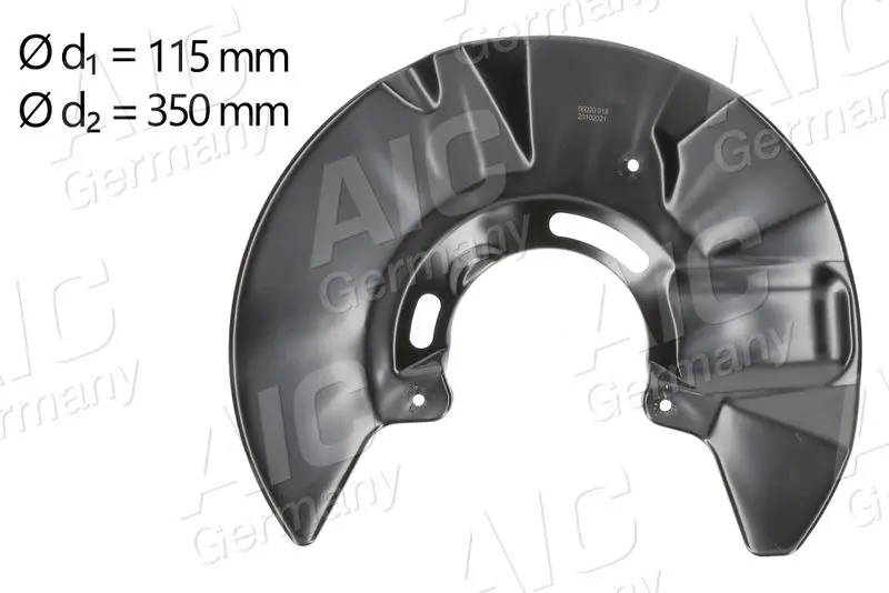 Splash Guard, brake disc AIC 56020