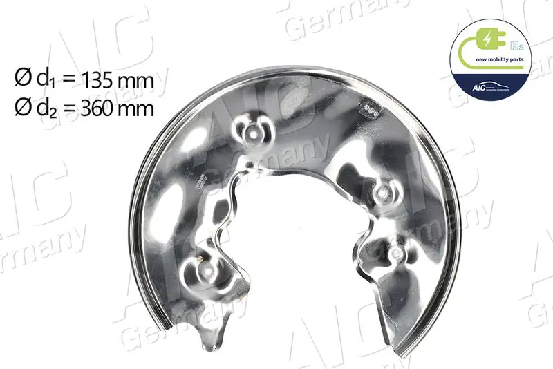 Splash Guard, brake disc AIC 56150