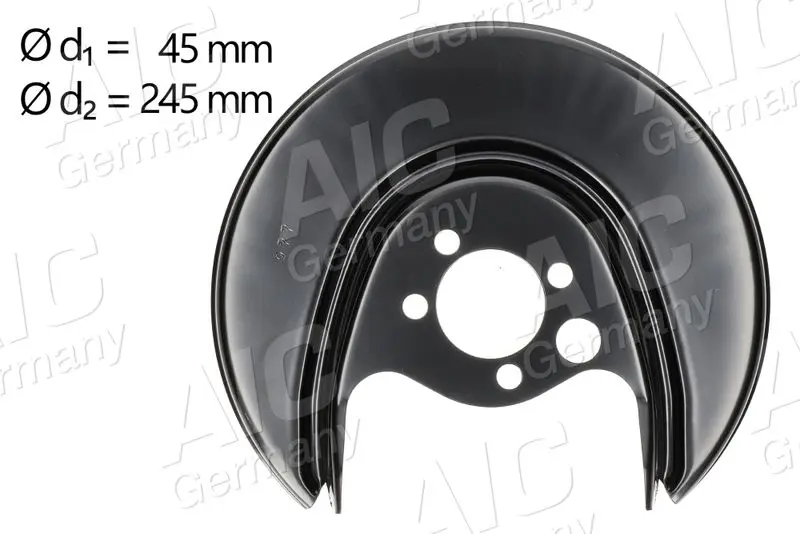 Splash Guard, brake disc AIC 56160