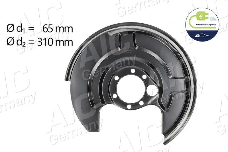 Splash Guard, brake disc AIC 56227