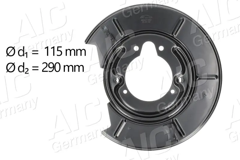 Splash Guard, brake disc AIC 56247