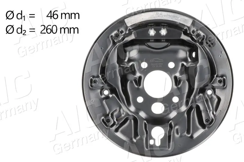 Cover Sheet, brake drum AIC 56435