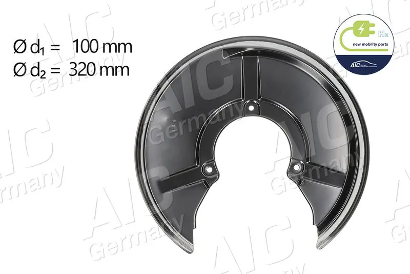 Splash Guard, brake disc AIC 56581