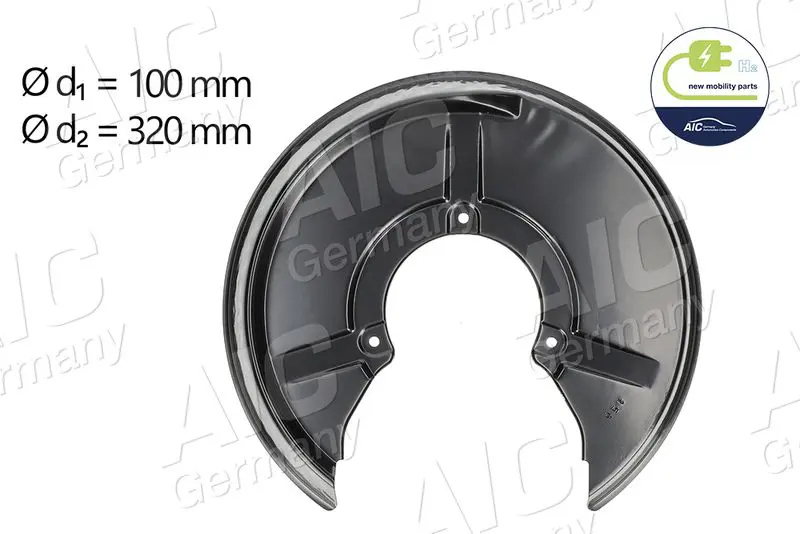 Splash Guard, brake disc AIC 56582