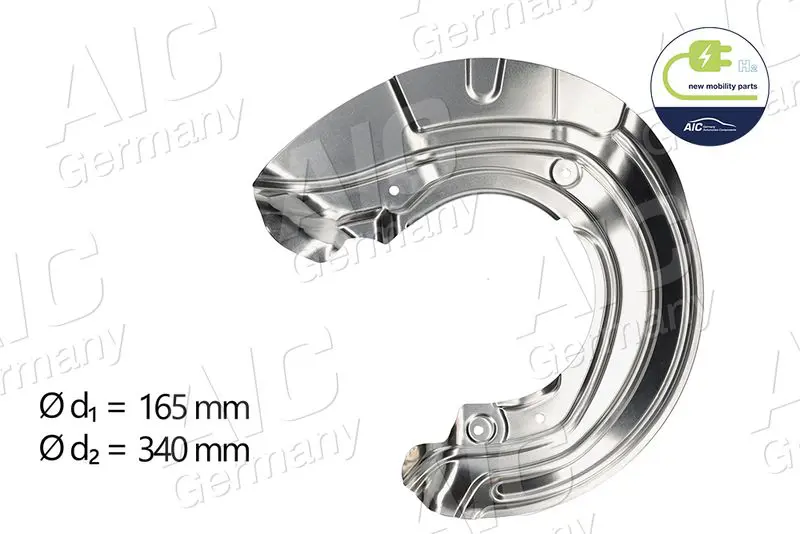 Splash Guard, brake disc AIC 56976