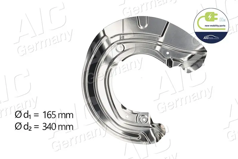Splash Guard, brake disc AIC 56977