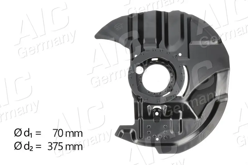 Splash Guard, brake disc AIC 56984