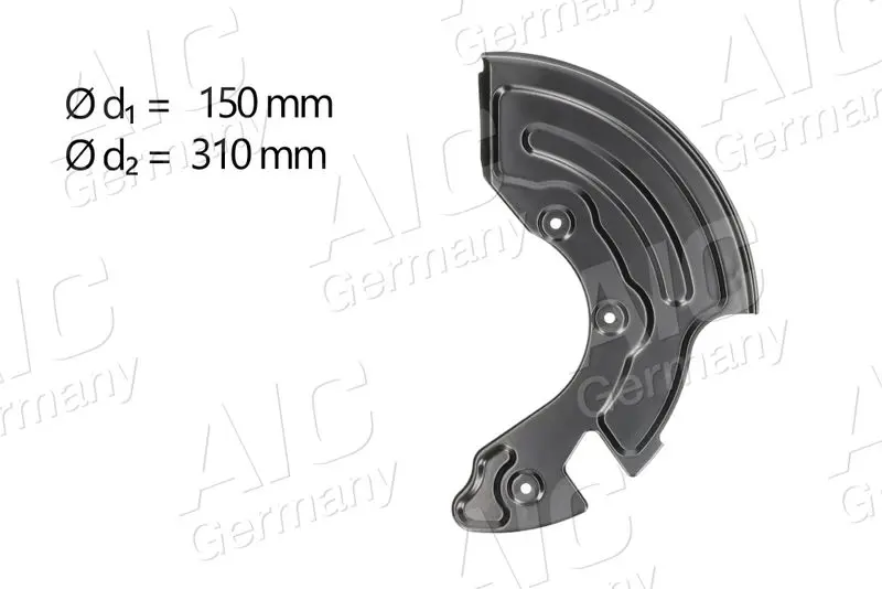 Splash Guard, brake disc AIC 57064