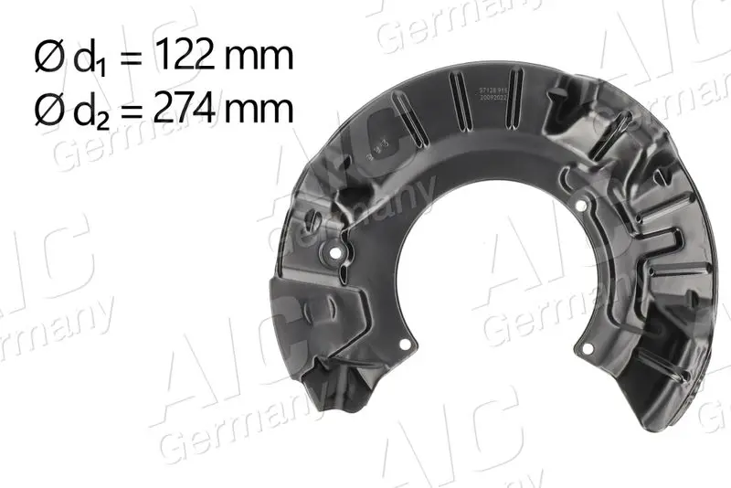 Splash Guard, brake disc AIC 57128