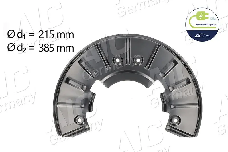 Splash Guard, brake disc AIC 57207