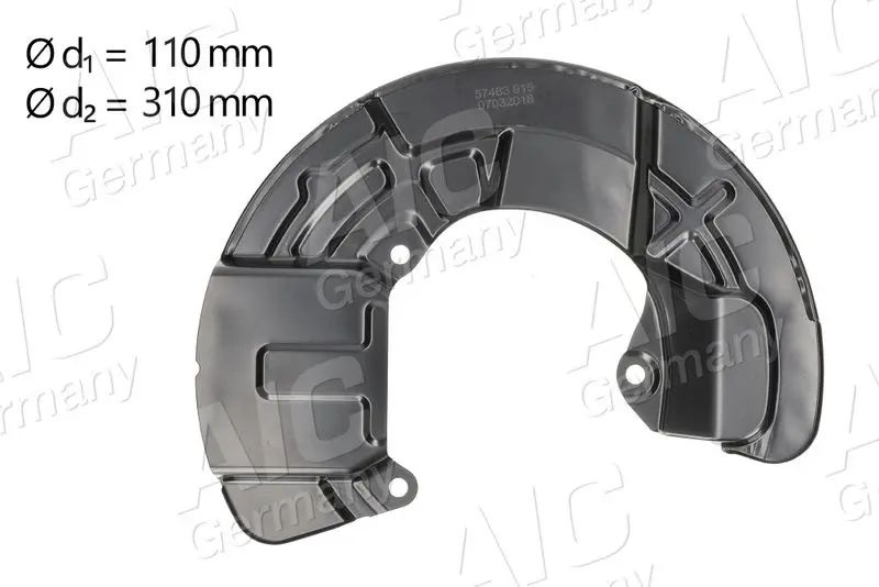 Splash Guard, brake disc AIC 57463