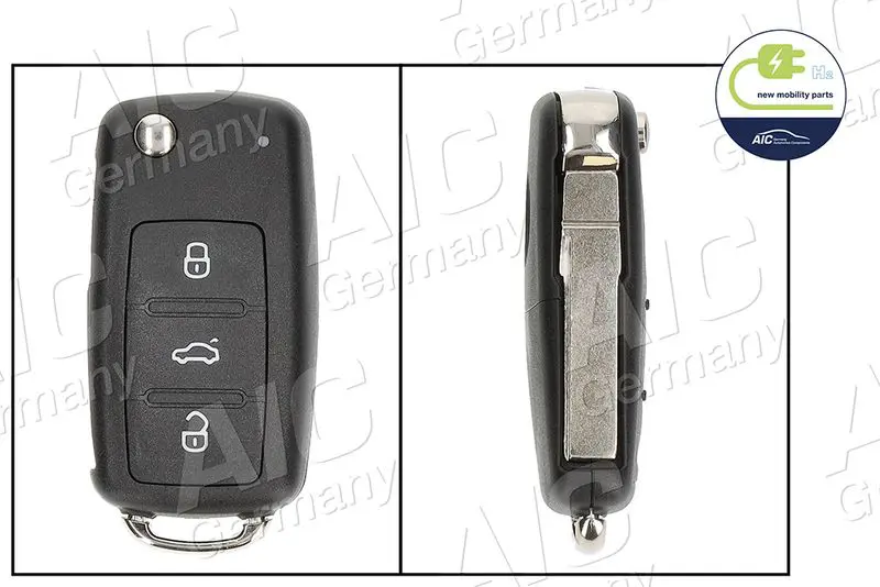 Hand-held Transmitter Housing, central locking AIC