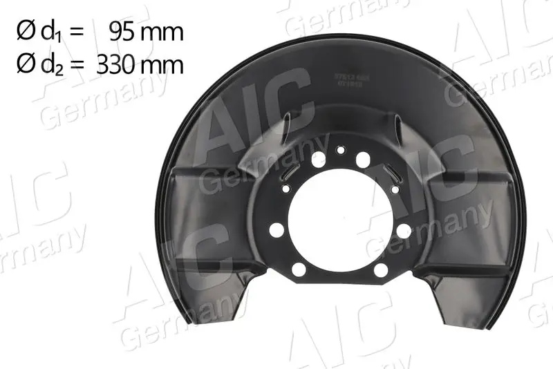Splash Guard, brake disc AIC 57612