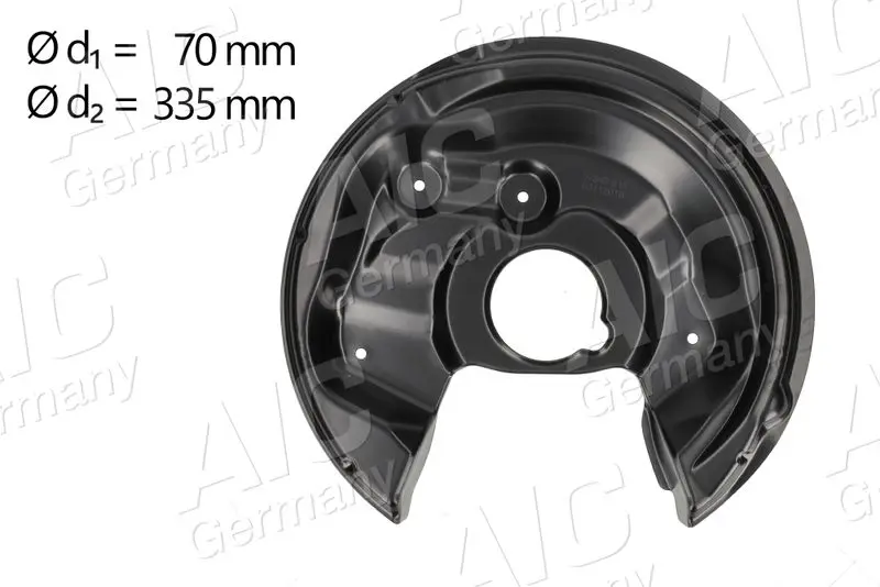 Splash Guard, brake disc AIC 57842