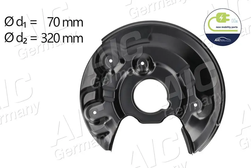 Splash Guard, brake disc AIC 57843