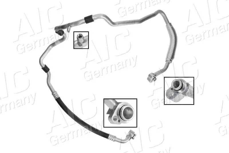 High-/Low Pressure Line, air conditioning AIC