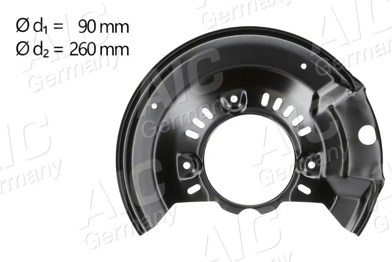 Splash Guard, brake disc AIC 58106