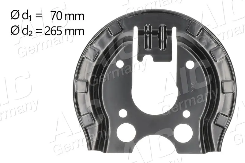Splash Guard, brake disc AIC 58259