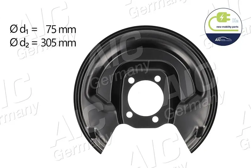 Splash Guard, brake disc AIC 58262