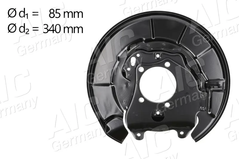 Splash Guard, brake disc AIC 58275