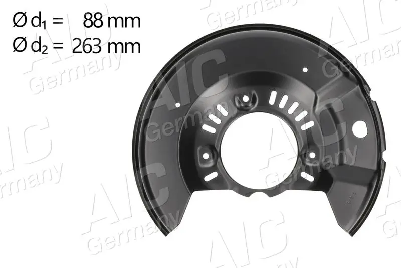 Splash Guard, brake disc AIC 58277