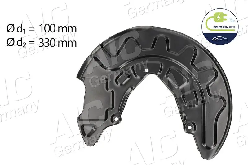 Splash Guard, brake disc AIC 58777