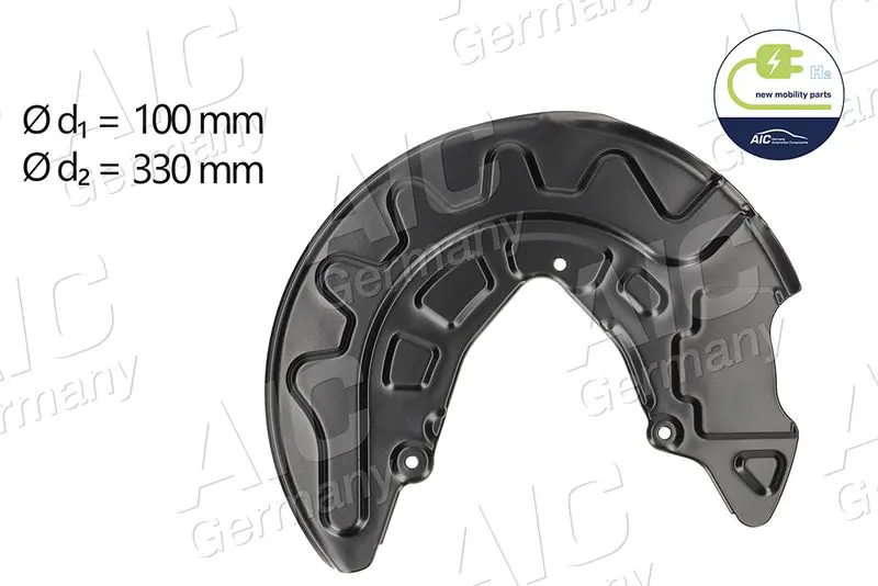 Splash Guard, brake disc AIC 58779