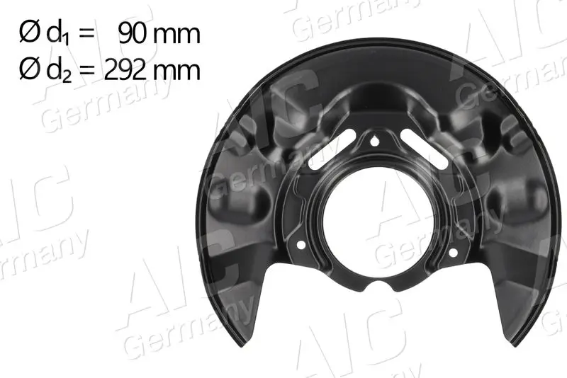 Splash Guard, brake disc AIC 58791