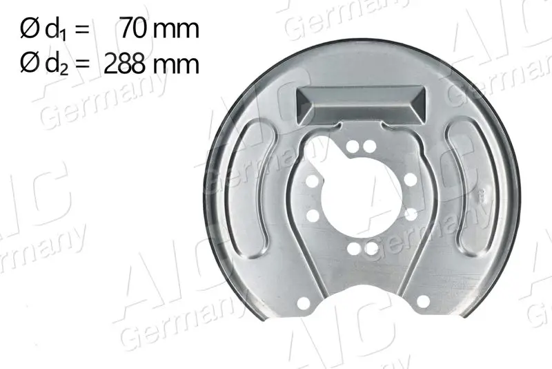 Splash Guard, brake disc AIC 58829