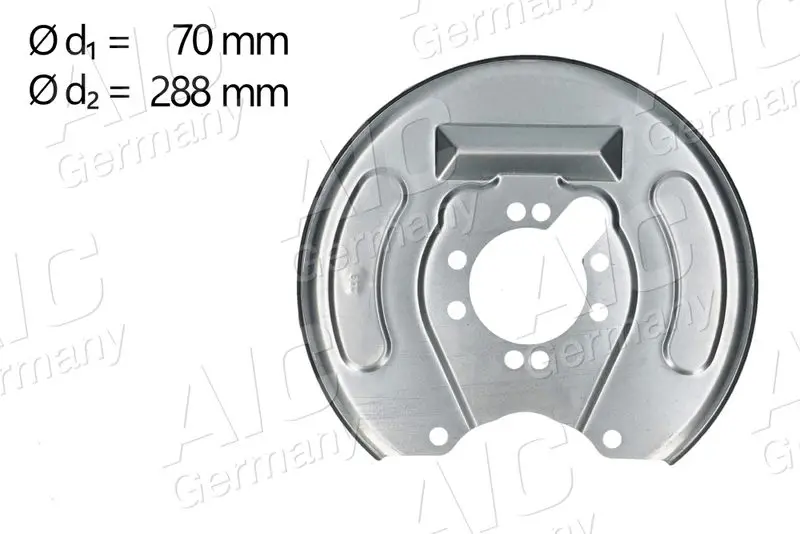 Splash Guard, brake disc AIC 58830
