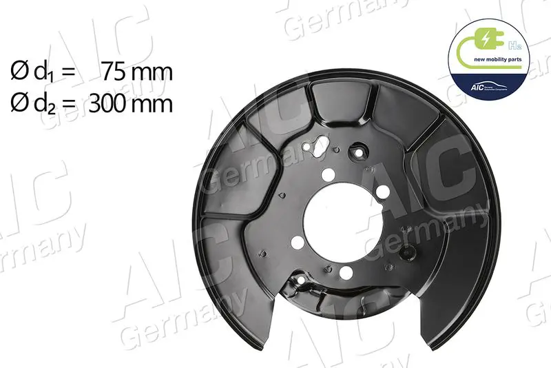 Splash Guard, brake disc AIC 71376