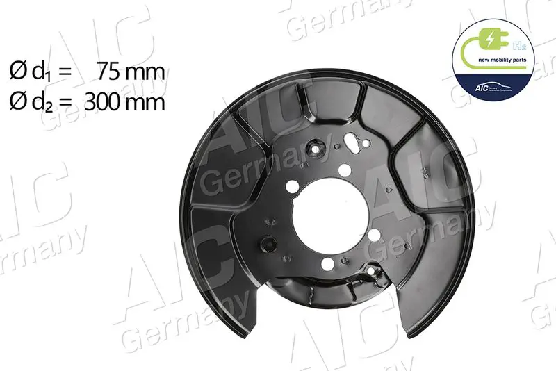 Splash Guard, brake disc AIC 71378