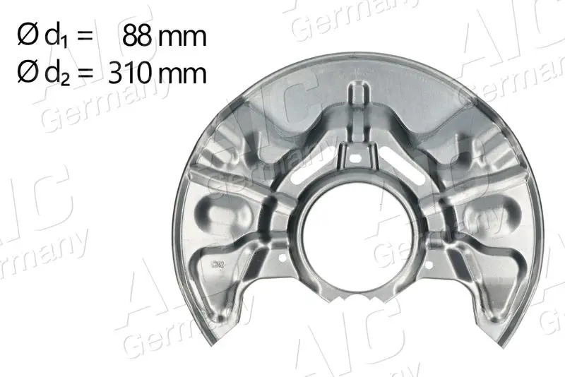 Splash Guard, brake disc AIC 71387