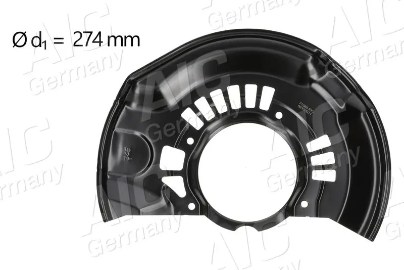 Splash Guard, brake disc AIC 71389