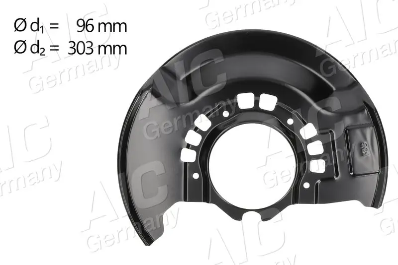 Splash Guard, brake disc AIC 71390