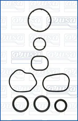 Blīvju komplekts, Eļļas radiators AJUSA 77029100
